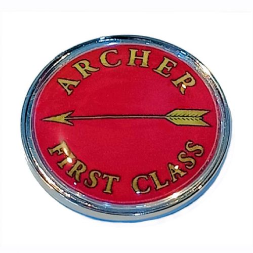 Archer Class standard round badge